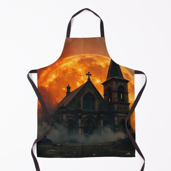 Item preview, Desolate church, apocalyptic setting. designed and sold by Extintos.