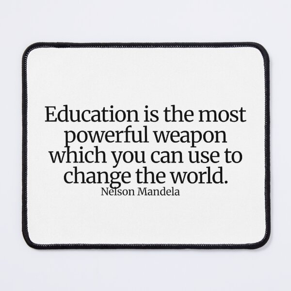 Item preview, Nelson Mandela Quote designed and sold by CharmStudio.