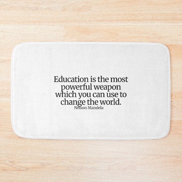 Item preview, Nelson Mandela Quote designed and sold by CharmStudio.