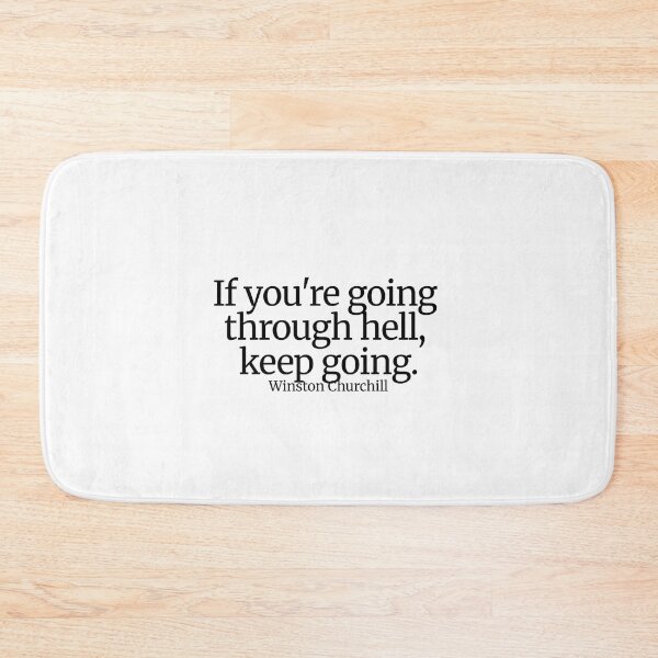 Item preview, Winston Churchill Quote designed and sold by CharmStudio.