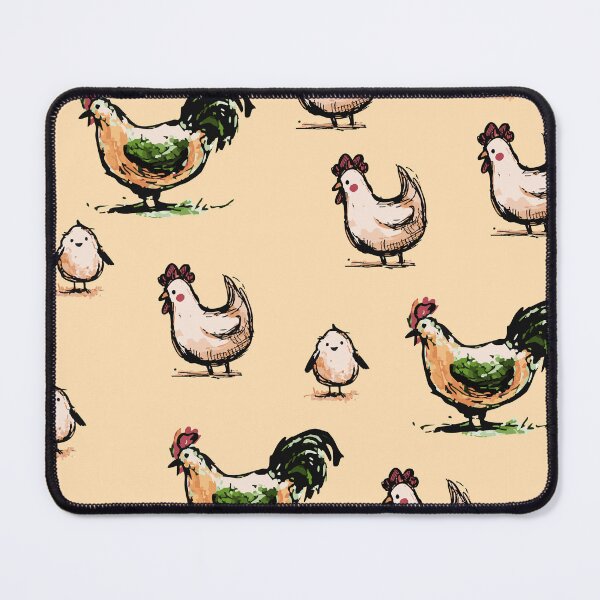 Item preview, Chicken Family Pattern designed and sold by Andrea Turner.