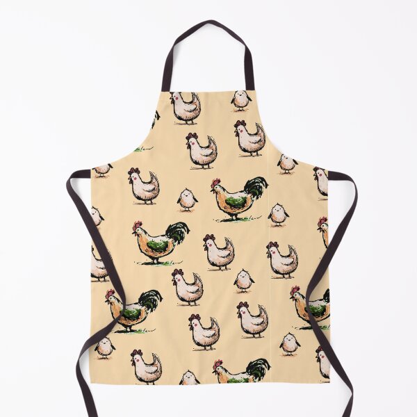 Item preview, Chicken Family Pattern designed and sold by Andrea Turner.