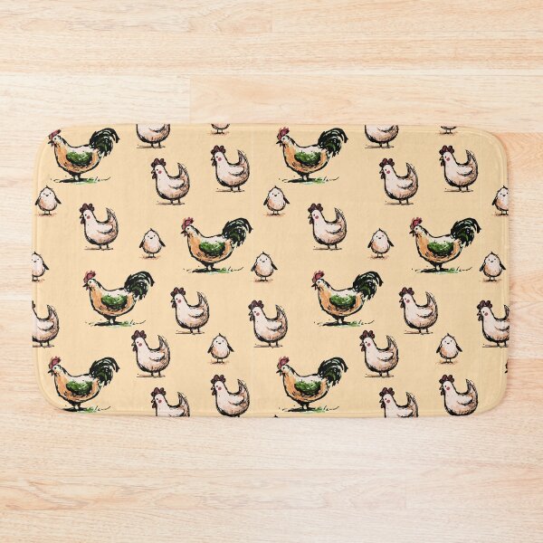 Item preview, Chicken Family Pattern designed and sold by Andrea Turner.