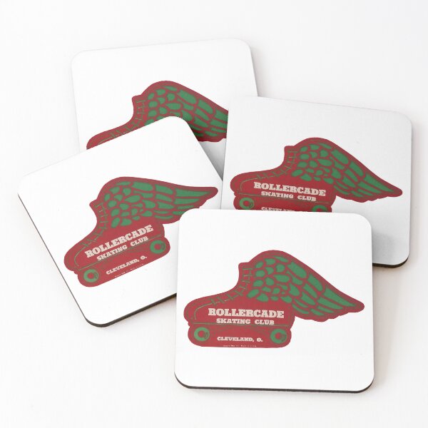 Item preview, Rollercade Cleveland Ohio Roller Skating Rink Sticker Decal Label Design 3 designed and sold by tislord.