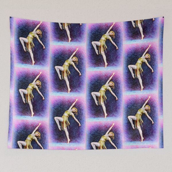 Item preview, Colourful exotic dancer impresionist painting designed and sold by stevepaint.