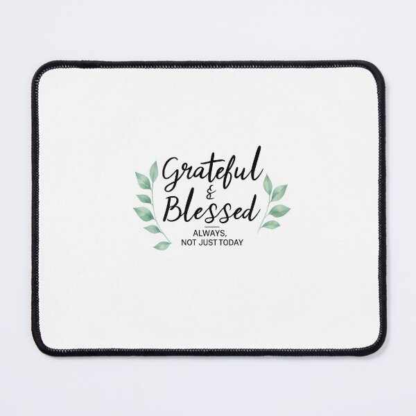 Item preview, Grateful & Blessed - Autumn Watercolor designed and sold by Uglyandcute.