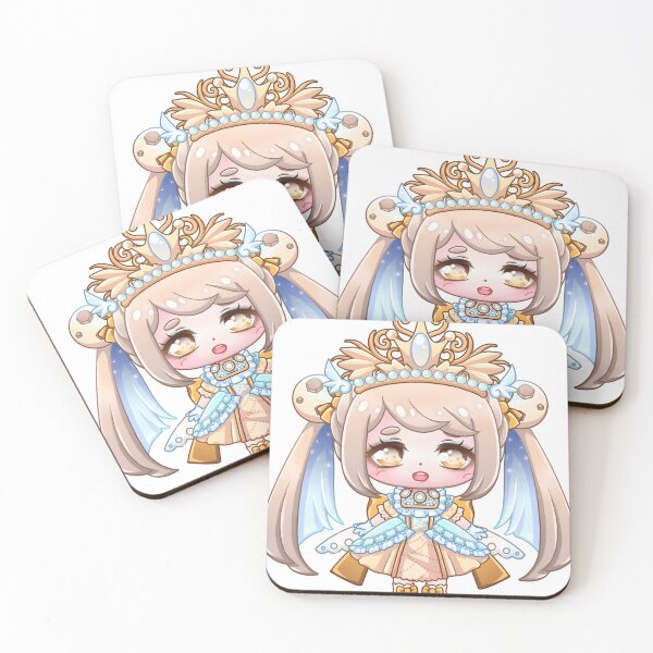 Item preview, Moonstone Princess Doll – Birthstone Chibi Series (June) designed and sold by NokapiArtByMe.