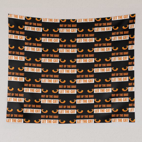 Aperçu de l'œuvre Laissez le chat sortir du sac ! Secrets révélés et style audacieux ! Des yeux de chat noirs et fous, pas seulement pour Halloween ! créée et vendue par AlphaBetulia.