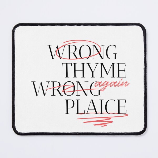 Item preview, Wrong Time and Place again designed and sold by 7thEarl.