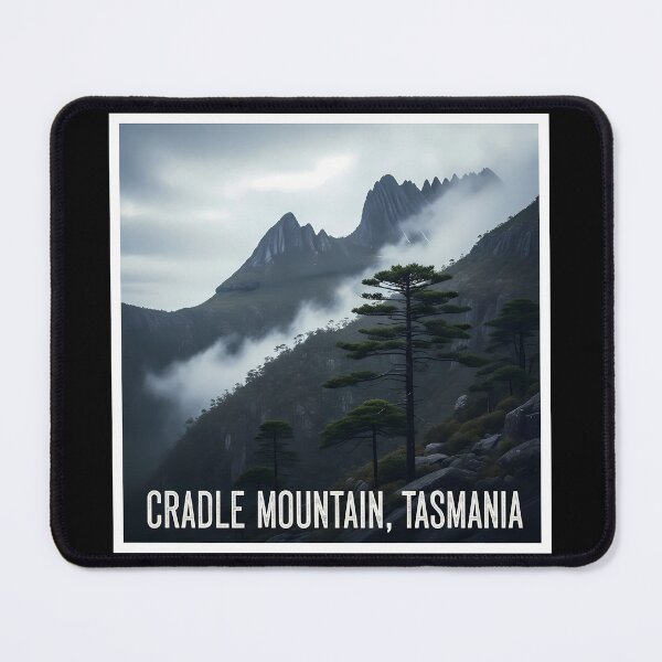 Item preview, Moody Cradle Mountain: A Wild and Powerful Artwork designed and sold by Digital Dreams Arts.