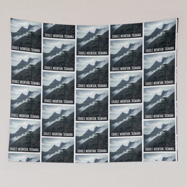 Item preview, Moody Cradle Mountain: A Wild and Powerful Artwork designed and sold by Digital Dreams Arts.