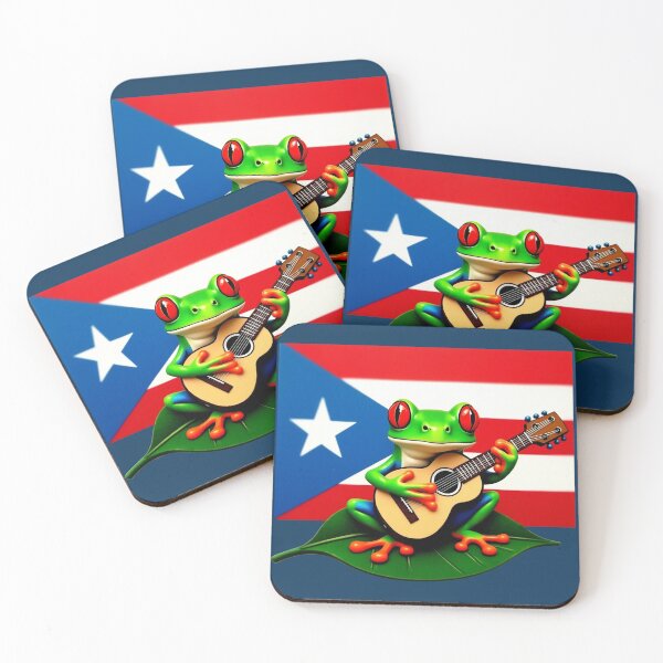 Item preview, Puerto Rico Culture Frog, Gift, Funny designed and sold by ChearshiPrints.