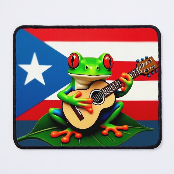Item preview, Puerto Rico Culture Frog, Gift, Funny designed and sold by ChearshiPrints.