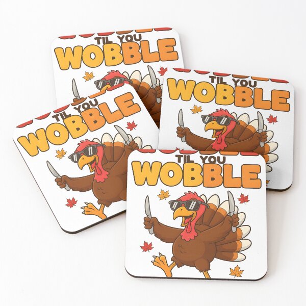 Item preview, Gobble Til You Wobble - Funny Turkey Dance designed and sold by Uglyandcute.