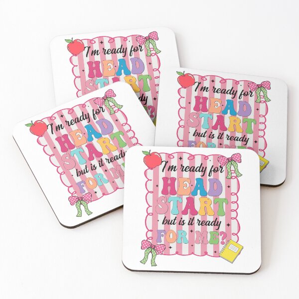 Item preview, I'm Ready for Head Start But Is It Ready for Me Funny Back to School Design with Pink Stripes	 designed and sold by EidosEmporiium.
