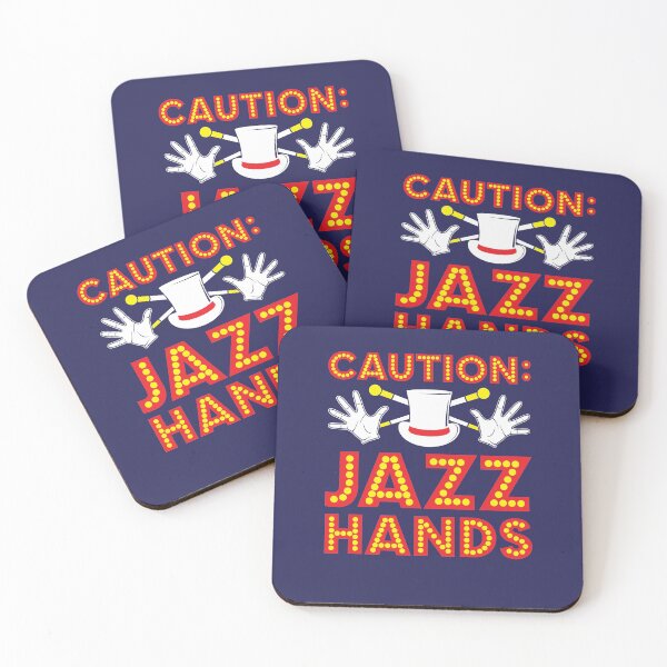 Item preview, Caution Jazz Hands Musical Theater Broadway Nerd designed and sold by jaygo.