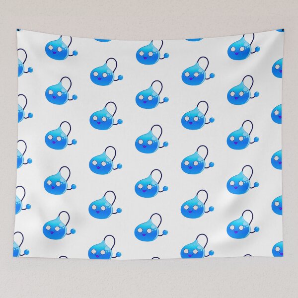 Item preview, Maplestory Blue Slime designed and sold by Regi's Art.