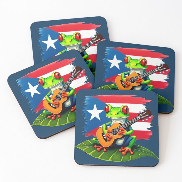 Item preview, Puerto Rico Culture Frog, Gift, Funny designed and sold by ChearshiPrints.