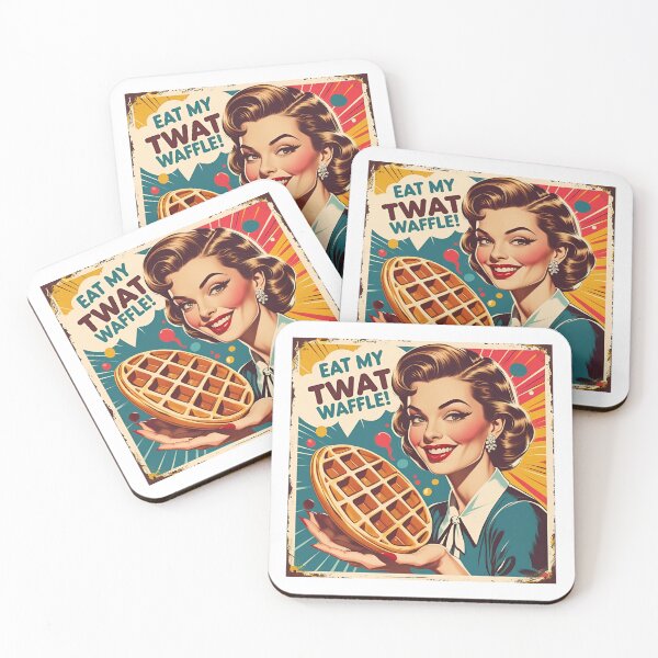 Item preview, Eat my twatwaffle designed and sold by NicMacTees.