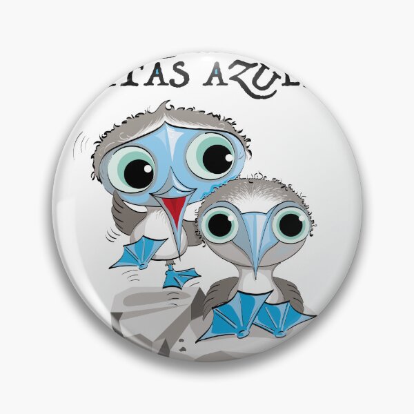 Item preview, BLUE-FOOTED BOOBIES-GALAPAGOS designed and sold by RebecaZum.