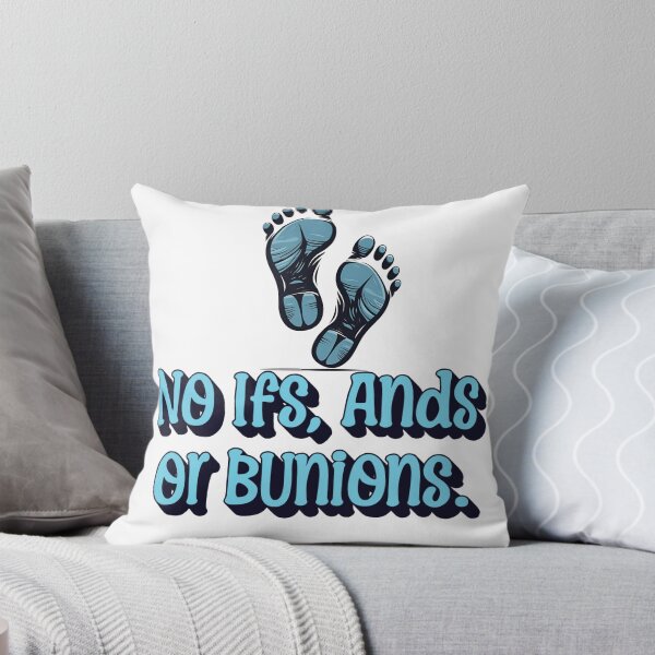 Item preview, No Ifs, Ands, or Bunions – Funny Podiatrist Foot Pun Design designed and sold by The Sticker Cove.