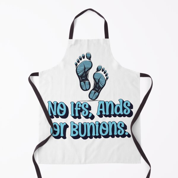 Item preview, No Ifs, Ands, or Bunions – Funny Podiatrist Foot Pun Design designed and sold by The Sticker Cove.