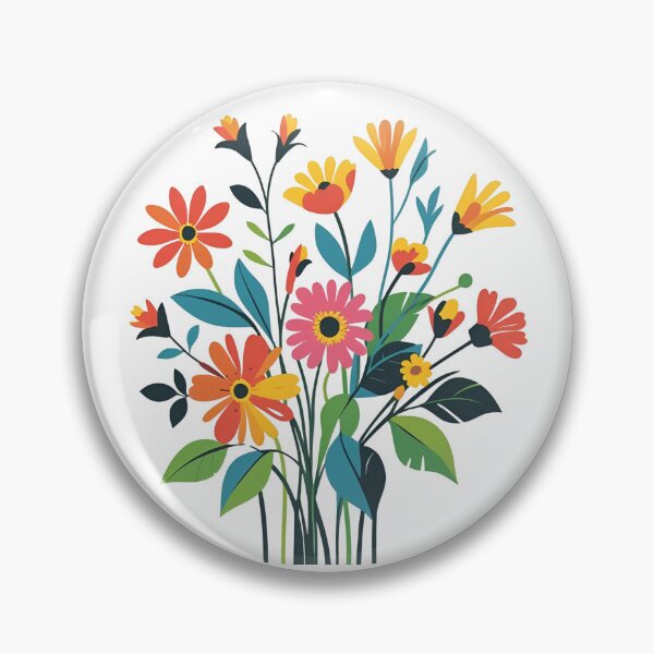 Item preview, bright Flowers designed and sold by My Pitbull Place.