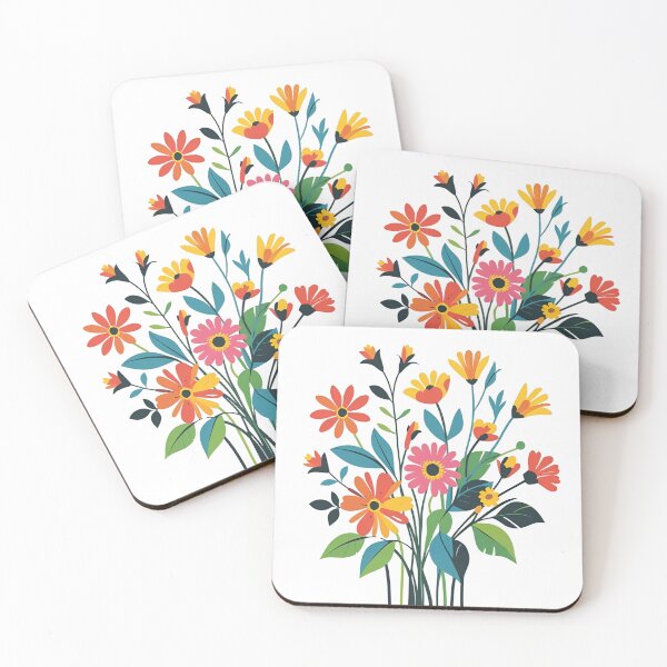 Item preview, bright Flowers designed and sold by My Pitbull Place.
