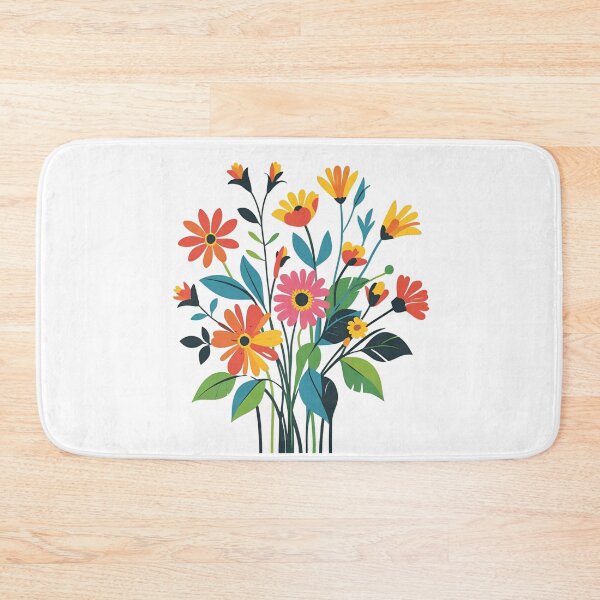 Item preview, bright Flowers designed and sold by My Pitbull Place.