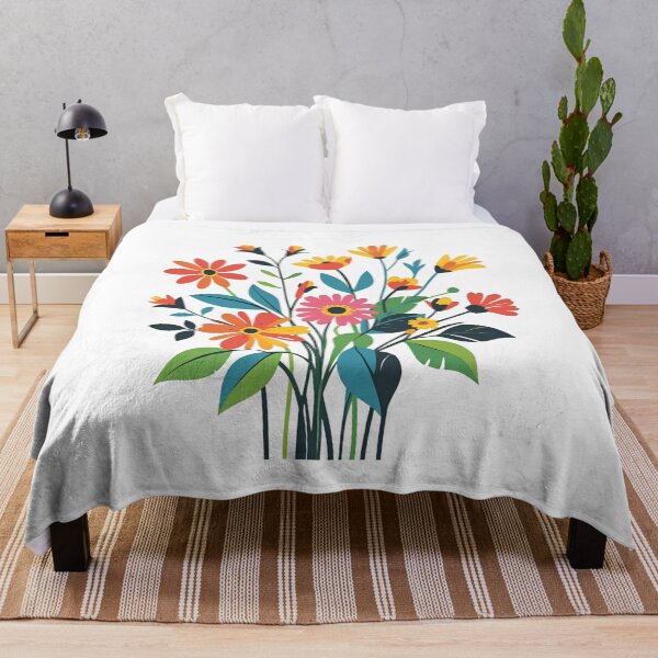 Item preview, bright Flowers designed and sold by My Pitbull Place.