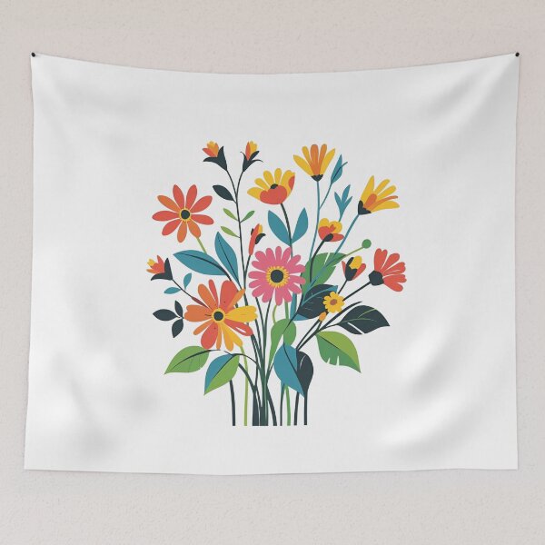 Item preview, bright Flowers designed and sold by My Pitbull Place.