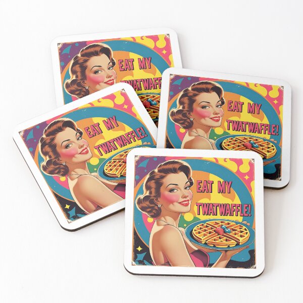 Item preview, Eat my twatwaffle designed and sold by NicMacTees.
