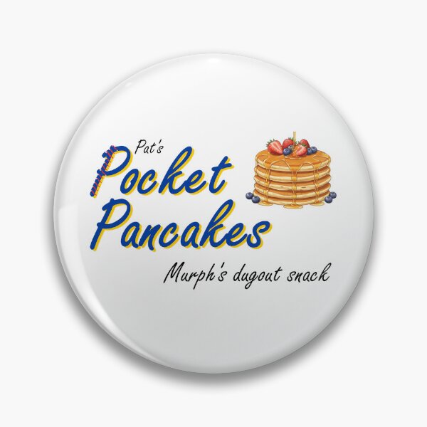 Item preview, Pat's Pocket Pancakes -Funny Baseball Dugout Snack designed and sold by made-by-love-.