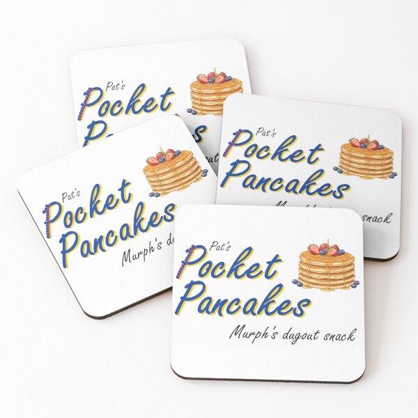 Item preview, Pat's Pocket Pancakes -Funny Baseball Dugout Snack designed and sold by made-by-love-.