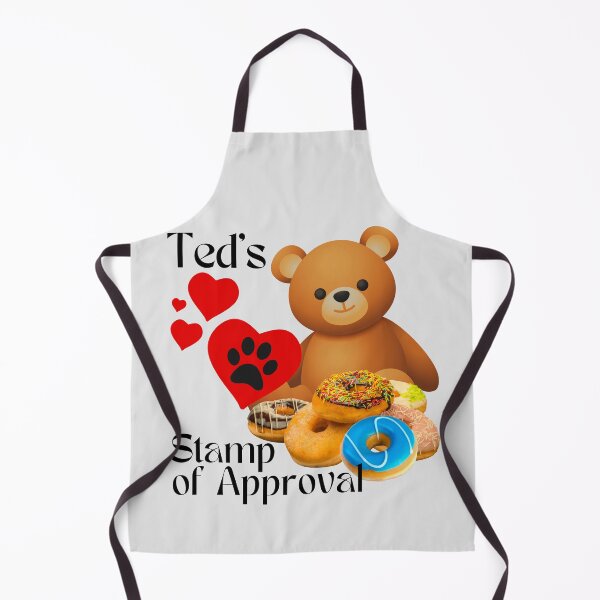 Item preview, Ted Loves Doughnuts and Gives his Stamp of Approval. designed and sold by MPC-Mince-Pies.