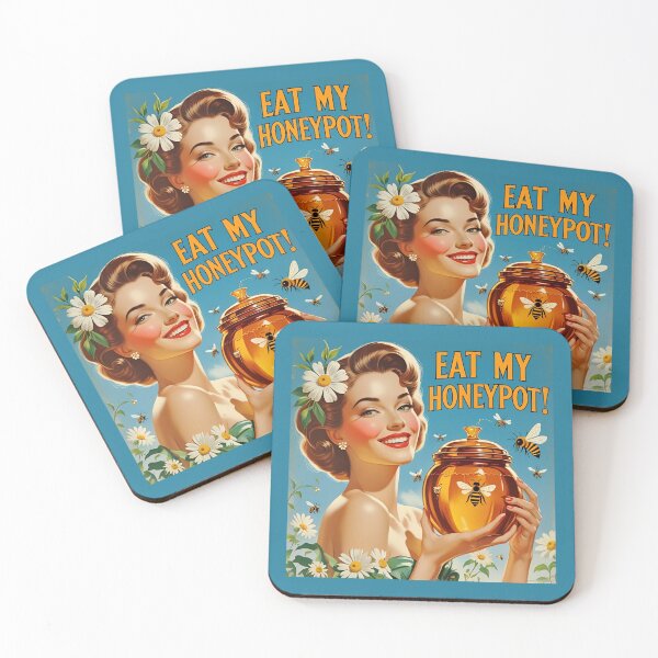 Item preview, Eat my honeypot! designed and sold by NicMacTees.