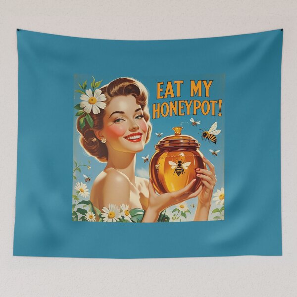 Item preview, Eat my honeypot! designed and sold by NicMacTees.
