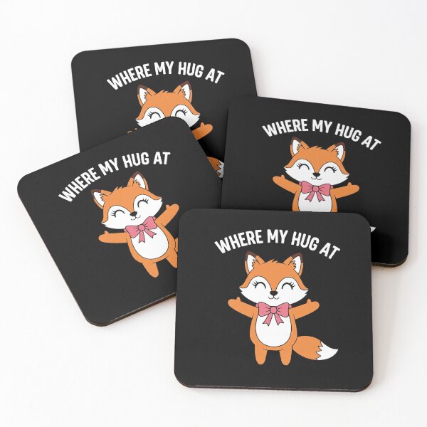 Item preview, "Where My Hug At" - The Sweet Fox with a Bow designed and sold by DMNindustries.