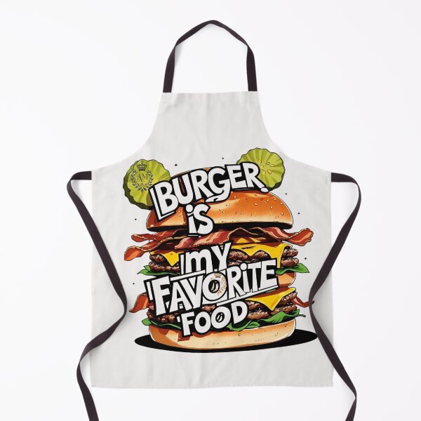 Item preview, Burger Is My Favorite Food designed and sold by AM CKR Design .