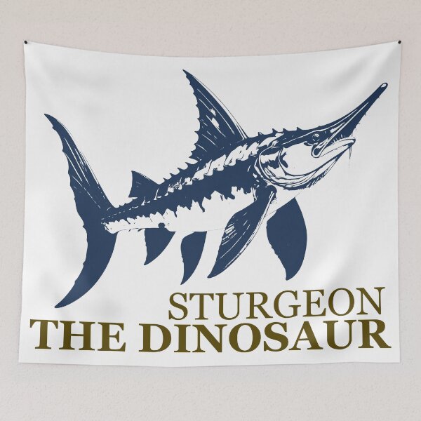 Item preview, Sturgeon THE DINOSAUR Sturgeon Fishing  designed and sold by SupersDupers.