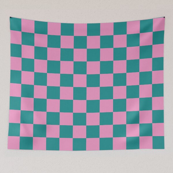 Item preview, Checkerboard Pattern Pink and Green designed and sold by tonymagnerart.