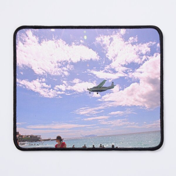 Item preview, Flying Over Maho Beach Saint Martin designed and sold by LisaWootenPhoto.