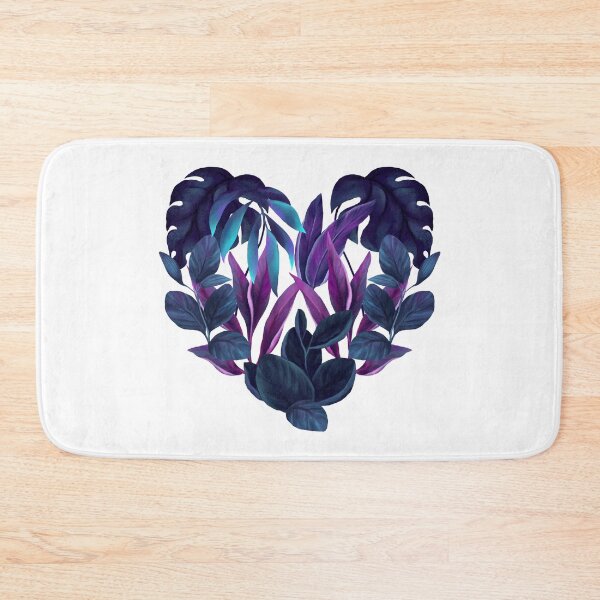 Item preview, Tropical Floral Heart – Vibrant Botanical Art for Nature Lovers designed and sold by Krasnovaovaova.