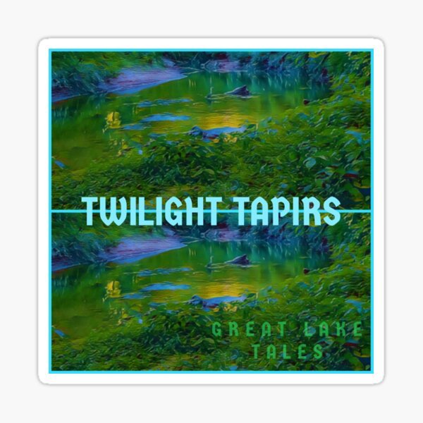 Vista previa del artículo con la obra «Cuentos del Gran Lago - Tapires Crepusculares», diseñado y vendido por TwilightTapirs.
