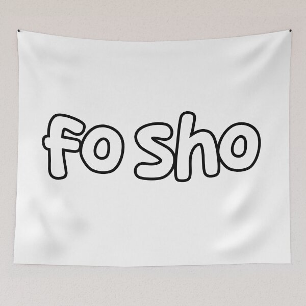 Item preview, fo sho, outline designed and sold by Memes N Lore .