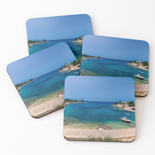 Item preview, Hidden Cove – Crystal Waters & Peaceful Boats designed and sold by Ellaire.
