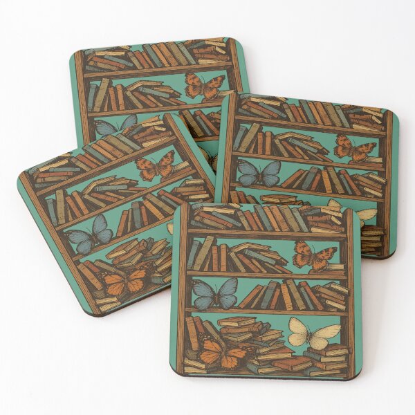 Item preview, Chaotic Bookshelf – Overflowing with Stories designed and sold by © Zenscape Studio 2025.