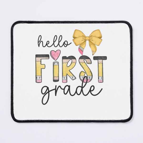 Item preview, Hello First Grade, Back To School First Day of School Teachers Student Boys Girls Kids designed and sold by BASKF.