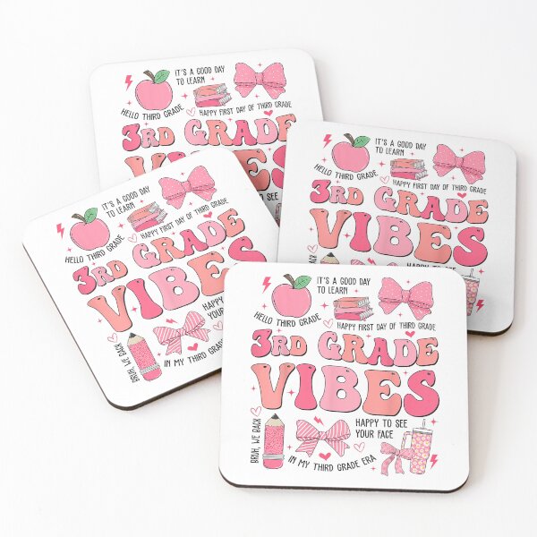 Item preview, Third Grade Vibes - 3rd Grade Team Retro 1st Day of School  designed and sold by BASKF.