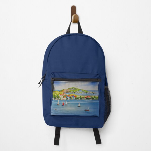 Item preview, sailing at Bantham(watercolour + AI) designed and sold by artsmeow.